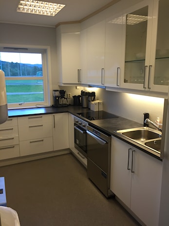 Oppussing av kjøkkenet på Klubbhuset.